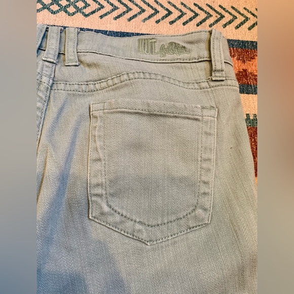 Kut from the Kloth Diana Skinny Jeans Light Green - Picture 4 of 6